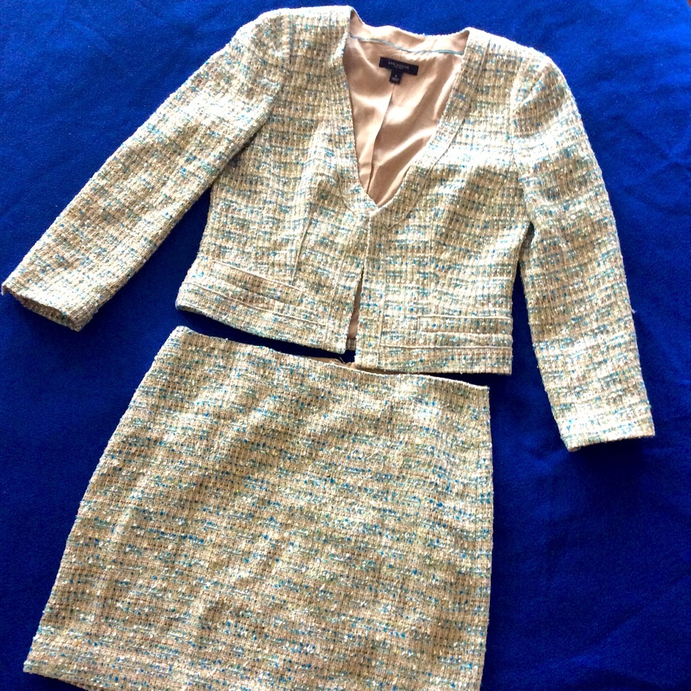 2-Piece Ann Taylor Short Skirt Set